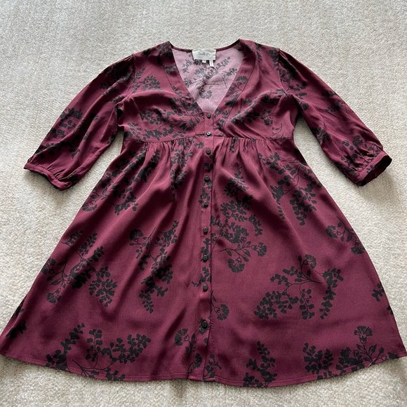 ba&sh Dresses & Skirts - ba&sh Suzy Floral V-Neck Dress XS